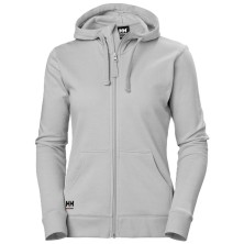 sudadera mujer helly hansen classic zip 79323 en azul piedra