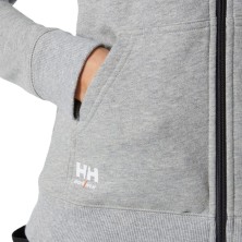 sudadera mujer helly hansen classic zip 79323 en azul piedra