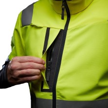 chaqueta a.v. helly hansen alna 4x tech 77230 en amarillo/ebano