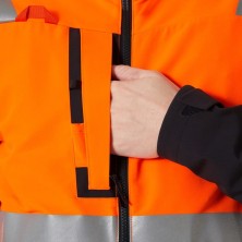 chaqueta a.v. helly hansen alna 4x tech 77230 en naranja/ebano