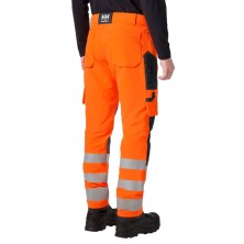 pantalón a.v. helly hansen alna work 77430 en naranja/ebano