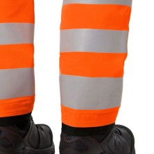 pantalón a.v. helly hansen alna work 77430 en naranja/ebano