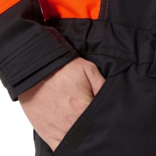 buzo a.v. helly hansen alna 2.0 77620 en naranja/ebano