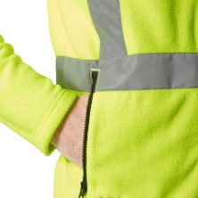 chaqueta a.v. helly hansen fleece 72172 en amarillo