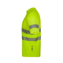 camiseta a.v. m/c velilla 305632 en amarillo fluor