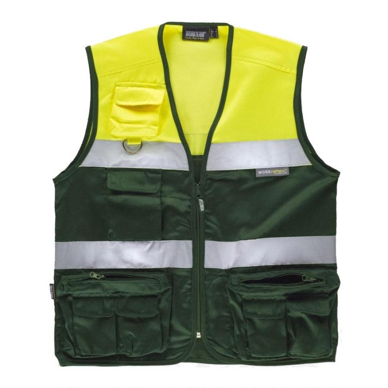 Chaleco alta visibilidad workteam c4010