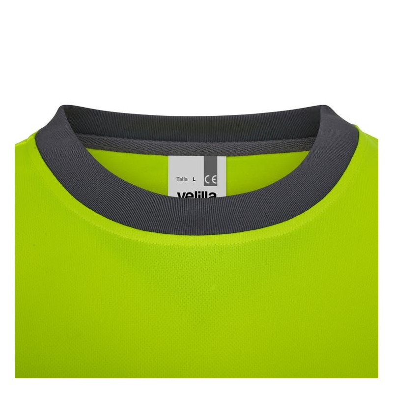 Camiseta a.v. m/l velilla grs bicolor rs 305635