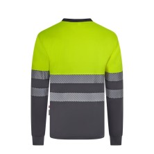 CAMISETA A.V. M/L VELILLA GRS BICOLOR RS 305635