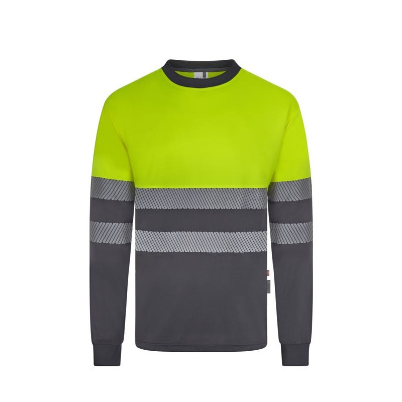 Camiseta a.v. m/l velilla grs bicolor rs 305635