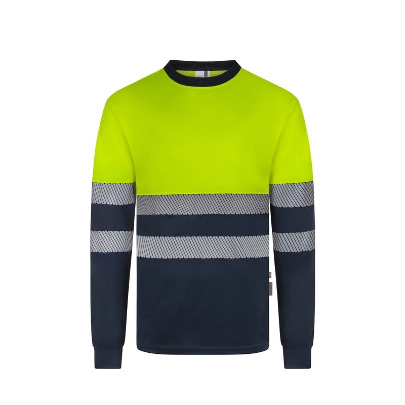 Camiseta a.v. m/l velilla grs bicolor rs 305635