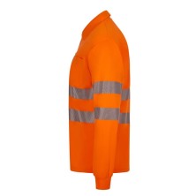 polo a.v. velilla 305534 en naranja fluor