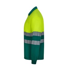 POLO A.V. M/L VELILLA GRS BICOLOR RS 305535