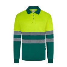 POLO A.V. M/L VELILLA GRS BICOLOR RS 305535