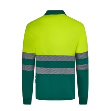 POLO A.V. M/L VELILLA GRS BICOLOR RS 305535