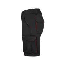 bermuda velilla stretch 103034s en negro/rojo