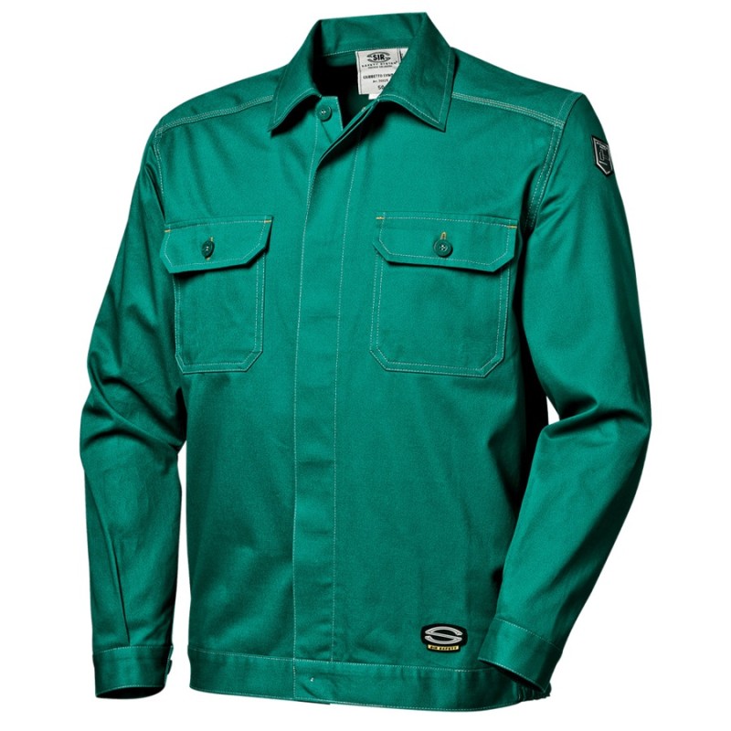 Cazadora sir safety symbol verde mc1125