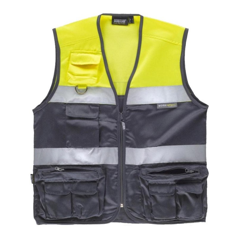 Chaleco alta visibilidad workteam c4010
