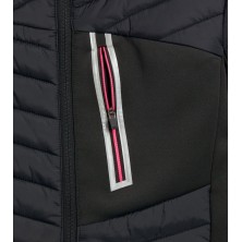 chaqueta acolchado diadora athena en negro