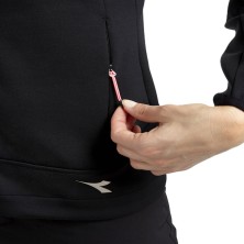 sudadera diadora athena ability en negro