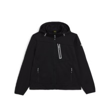chaqueta diadora softshell athena en negro