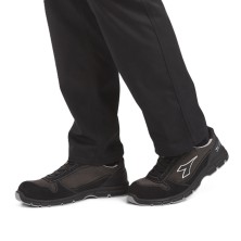 zapatilla diadora run low met free s3l en negro/gris antracita
