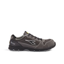 zapatilla diadora run low met free s3l en negro/gris antracita