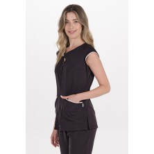 chaqueta mujer dyneke negra 8042 en negro