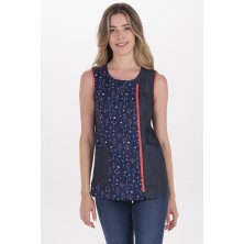 chaqueta mujer dyneke 8120 en tejano