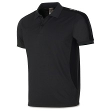 polo marca tecnico 1288pt en negro/gris
