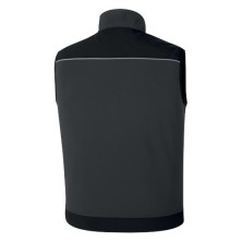 chaleco delta plus holen en gris/negro