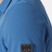 polo helly hansen kensington tech 79248 en azul piedra
