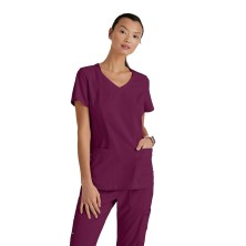 casaca mujer grey's anatomy carly top grst124 en vino