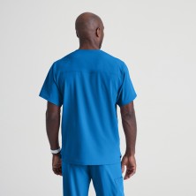 casaca skechers structure sk0112 en azul royal