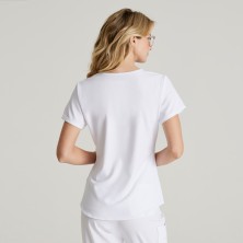 casaca mujer skechers breeze sk101 en blanco