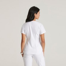 casaca mujer grey's anatomy rhythm gsst180 en blanco