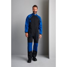 buzo monza 1128 en negro/azul