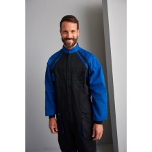 buzo monza 1128 en negro/azul