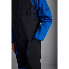 buzo monza 1128 en negro/azul