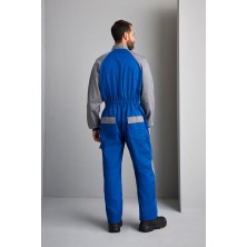 buzo monza 1128 en azul/gris