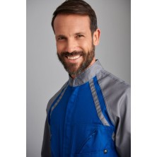 buzo monza 1128 en azul/gris