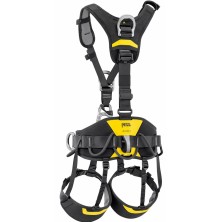 arnes anticaidas petzl avao bod c071ab en negro/amarillo