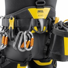 arnes anticaidas petzl avao bod c071ab en negro/amarillo