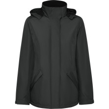 parka mujer roly america 5073 en plomo oscuro