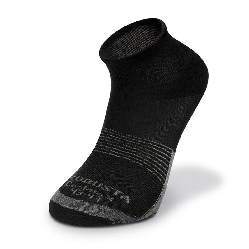 Calcetin robusta coolmax negro corto 80012