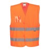 Chaleco a.v. portwest c494
