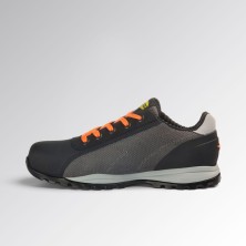 zapatilla diadora glove net low pro s1pl en gris asfalto/naranja