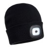 Gorro con led recargable portwest b028