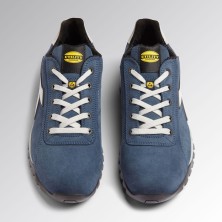 zapatilla diadora glove net low s3l en azul oscuro