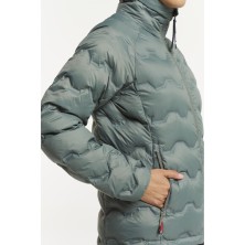 parka mujer tenson shibui txlite 465018081 en verde grisáceo