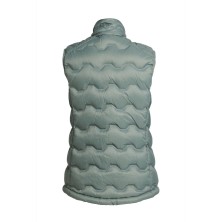 chaleco para mujer tenson txlite shibui 465018083 en verde grisáceo